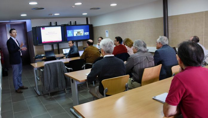 El secretario general dio la bienvenida a los asistentes en el Campus de Toledo. © Gabinete de Comunicación UCLM