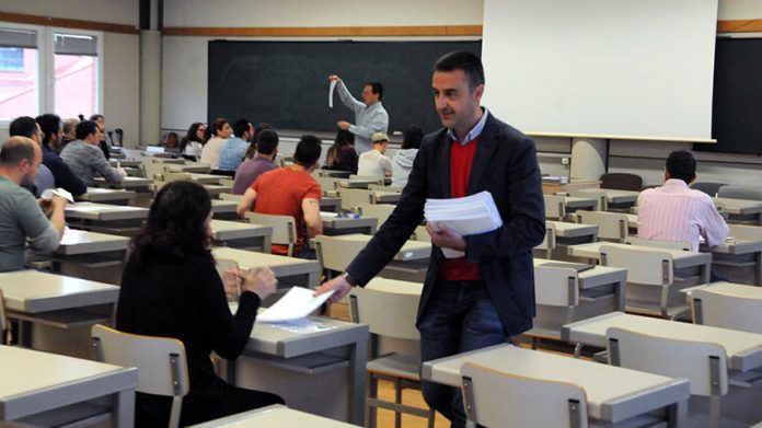 Desarrollo de las pruebas de acceso para mayores de 25 y 45 años en el Campus de Cuenca. © Gabinete de Comunicación UCLM