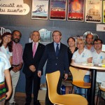 Visita del rector a las instalaciones de la UCLM en el Recinto Ferial