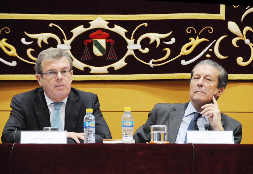 11335_7288 Mayor Zaragoza, durante la inauguración de estas Jornadas, de izquierda a derecha