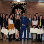 Fotografía de grupo con los alumnos que han cursado la XVIII edición