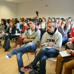 Alumnos asistentes a la jornada