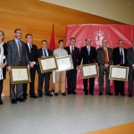 Premiados y autoridades