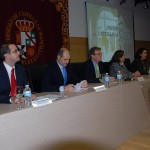 Momento del acto de bienvenida