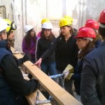 Alumnos de la UCLM, trabajando en la ermita