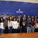 Los alumnos estuvieron acompañados por los profesores Amaya Zalacaín y Manuel Carmona