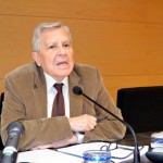 Carlos Jiménez Villarejo, durante su ponencia