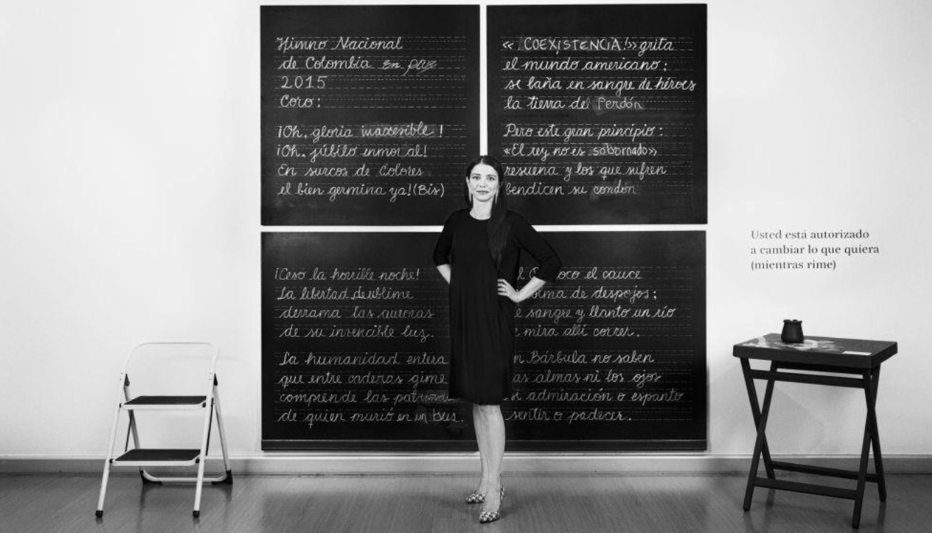 María Paz Gaviria, directora de la feria artBO. / JORGE PANCHOAGA, 20 FEB 2015<br> ESPECIAL ARCO/ EN PORTADA, "La hora de Colombia", Babelia, ARCO 25 FEB/1 MAR 2015 MADRID, El País, 24 Febrero 2015