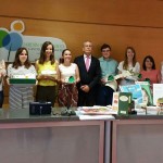 Premiados, profesores y autoridades