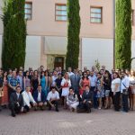 Foto de grupo de los estudiantes con los directores de los cursos y personal de la Fundación General de la UCLM