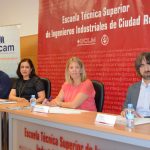 De izqda. a dcha.: Venancio Alberca, Jesús López, Fátima Guadamillas, Inmaculada Jiménez y Jorge Parra