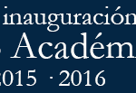 Acto Inauguración Curso Académico 2015 – 2016