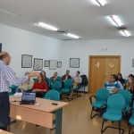 Los lectores, durante el curso de formación