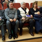 Los poetas que participaron en la presentación de la obra, en otra perspectiva