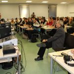 Alumnos de la Facultad de Periodismo asisten a la charla