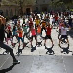 Una de las actividades celebradas hoy en el Campus de Toledo con motivo del Día Mundial de la Actividad Física y el Deporte