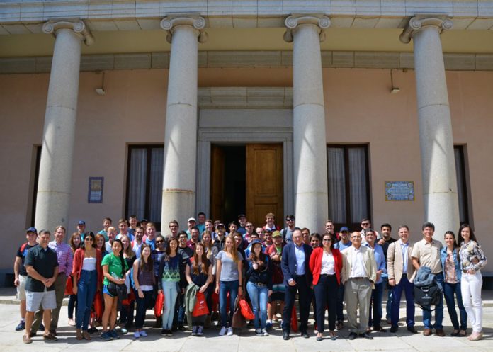 La vicerrectora de Internacionalización y Formación Permanente recibió a los universitarios de Estados Unidos en el Campus de Toledo