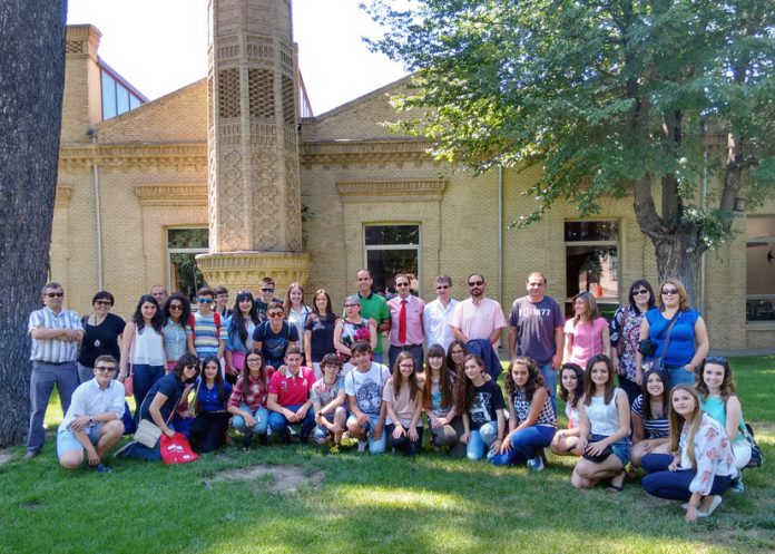 Imagen de archivo de los participantes de la fase regional del I Concurso Incubadora de Sondeos que tuvo lugar en el Campus de Toledo.
