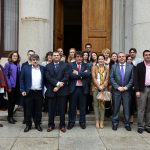 Foto de familia de los participantes en el curso de especialista