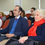 Los profesores Carmelo Vega y María de los Santos García. Ésta última presentará mañana el daguerrotipo de Toledo