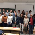Estudiantes y representantes académicos en el Campus de Albacete