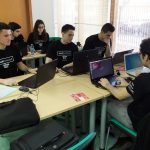 Los participantes del HackForGood en Ciudad Real, en plena competición