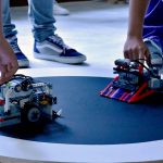 El torneo se disputó en las categorías de robots de sumo y sigue-líneas.  © Gabinete de Comunicación UCLM