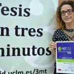 Mª Esther Paños Martínez, ganadora del  certamen  © Gabinete de Comunicación UCLM