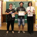 Entrega de premios del concurso ‘Combate de lápices’.