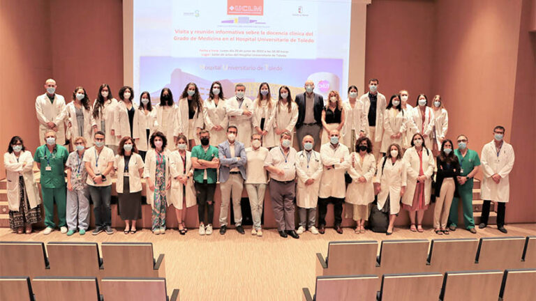 Estudiantes de Medicina visitan el Hospital Universitario de Toledo, en el que iniciarán estudios en septiembre