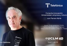 Ferran Adrià impartirá una lección magistral sobre su método de innovación Sapiens en el Campus de Toledo