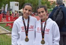 Las estudiantes de la UCLM Silvia Rey y Ana Gálvez se proclaman campeonas de España en los universitarios de atletismo