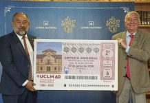 La Universidad de Castilla-La Mancha celebra su 40 aniversario con un décimo de Lotería Nacional